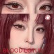 B-BLOOD LOTUS RED COSPLAY COLOR CONTACT LENS  (2PCS/PAIR)