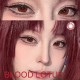 A-BLOOD LOTUS RED COSPLAY COLOR CONTACT LENS  (2PCS/PAIR)