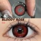 A-BLOOD ROSE RED COSPLAY COLOR CONTACT LENS  (2PCS/PAIR)