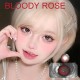 A-BLOOD ROSE RED COSPLAY COLOR CONTACT LENS  (2PCS/PAIR)