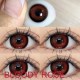 A-BLOOD ROSE RED COSPLAY COLOR CONTACT LENS  (2PCS/PAIR)
