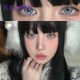 B-BLUE RAINBOW COLOR SOFT CONTACT LENS (2PCS/PAIR)