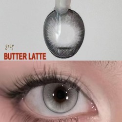 B-BUTTER LATTE GRAY COLOR SOFT CONTACT LENS (2PCS/PAIR)