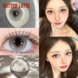 B-BUTTER LATTE GRAY COLOR SOFT CONTACT LENS (2PCS/PAIR)
