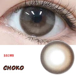B-CHOKO BROWN COLOR SOFT CONTACT LENS (2PCS/PAIR)