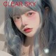 B-CLEAR SKY BLUE COLOR SOFT CONTACT LENS (2PCS/PAIR)