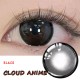 B-CLOUD ANIME BLACK COLOR SOFT CONTACT LENS (2PCS/PAIR)