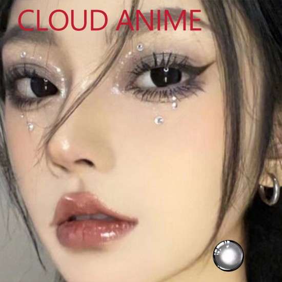 B-CLOUD ANIME BLACK COLOR SOFT CONTACT LENS (2PCS/PAIR)