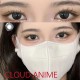 B-CLOUD ANIME BLACK COLOR SOFT CONTACT LENS (2PCS/PAIR)