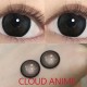 B-CLOUD ANIME BLACK COLOR SOFT CONTACT LENS (2PCS/PAIR)