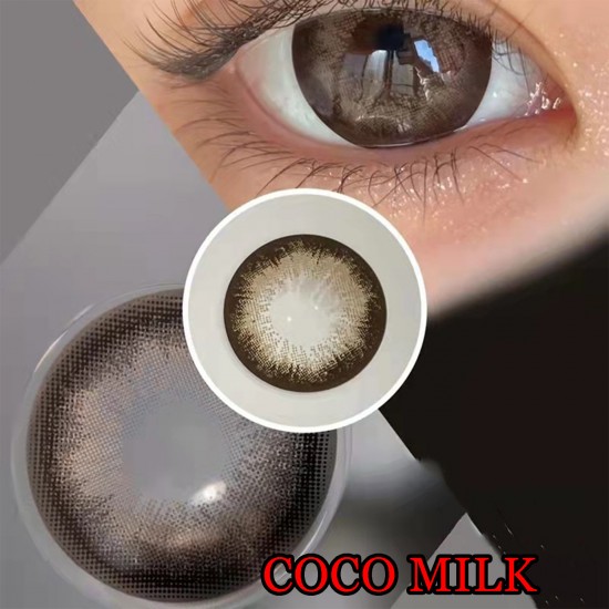 B-COCO MILK COLOR SOFT CONTACT LENS (2PCS/PAIR)