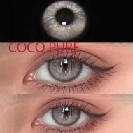 B-COCO PURE GRAY  COLOR SOFT CONTACT LENS (2PCS/PAIR)