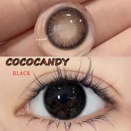 B-COCOCANDY BLACK COLOR SOFT CONTACT LENS (2PCS/PAIR)
