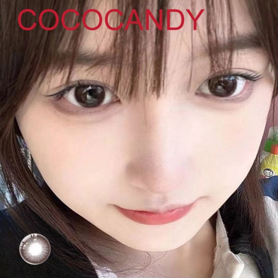 B-COCOCANDY CHOCOLATE COLOR SOFT CONTACT LENS (2PCS/PAIR)