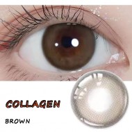 B-COLLAGEN BROWN COLOR SOFT CONTACT LENS (2PCS/PAIR)