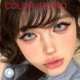 B-COLOR ISLAND BLUE COLOR CONTACT LENS (2PCS/PAIR) B-COLOR ISLAND BLUE COLOR CONTACT LENS (2PCS/PAIR)
