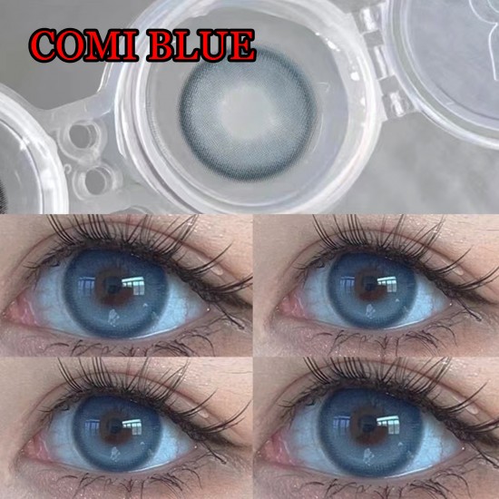 B-COMI BLUE COLOR SOFT CONTACT LENS (2PCS/PAIR)