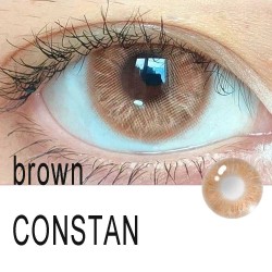 A-CONSTAN BROWN COLOR SOFT CONTACT LENS (2PCS/PAIR)