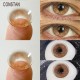 A-CONSTAN BROWN COLOR SOFT CONTACT LENS (2PCS/PAIR)