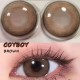 B-COYBOY BROWN COLOR CONTACT LENS (2PCS/PAIR)