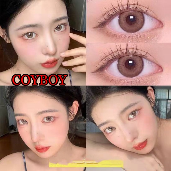 B-COYBOY BROWN COLOR CONTACT LENS (2PCS/PAIR)