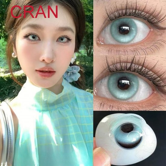 B-CRAN GREEN COLOR CONTACT LENSES (2PCS/PAIR) B-CRAN GREEN COLOR CONTACT LENSES (2PCS/PAIR)