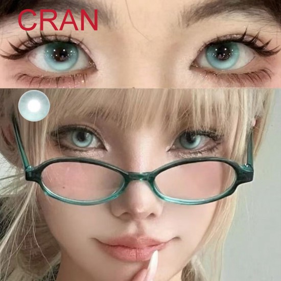 B-CRAN GREEN COLOR CONTACT LENSES (2PCS/PAIR) B-CRAN GREEN COLOR CONTACT LENSES (2PCS/PAIR)