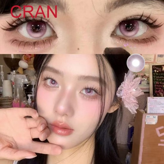 B-CRAN PINK COLOR CONTACT LENSES (2PCS/PAIR) B-CRAN PINK COLOR CONTACT LENSES (2PCS/PAIR)