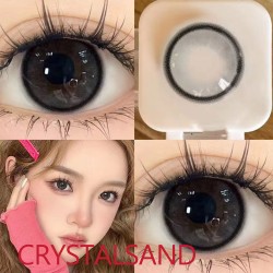 B-CRYSTALSAND GRAY COLOR SOFT CONTACT LENS (2PCS/PAIR)