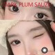 B-DARK PLUM SAUZE COLOR SOFT CONTACT LENS (2PCS/PAIR)