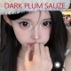 B-DARK PLUM SAUZE COLOR SOFT CONTACT LENS (2PCS/PAIR)