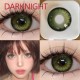 B-DARKNIGHT GREEN COLOR CONTACT LENSES  (2PCS/PAIR)