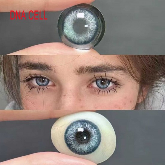 B-DNA CELL BLUE COLOR SOFT CONTACT LENS (2PCS/PAIR)
