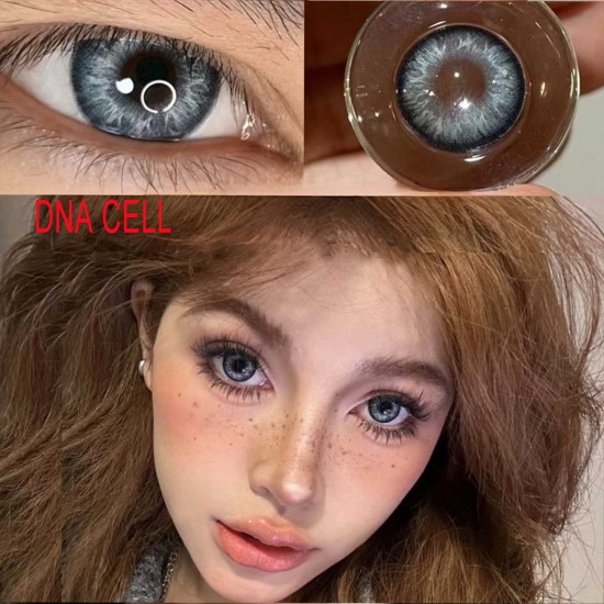 B-DNA CELL BLUE COLOR SOFT CONTACT LENS (2PCS/PAIR)