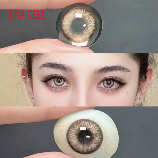 B-DNA CELL BROWN COLOR SOFT CONTACT LENS (2PCS/PAIR)