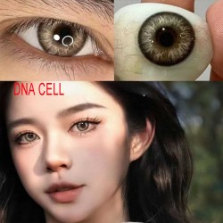 B-DNA CELL BROWN COLOR SOFT CONTACT LENS (2PCS/PAIR)