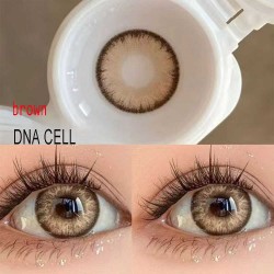 B-DNA CELL BROWN COLOR SOFT CONTACT LENS (2PCS/PAIR)