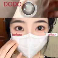 B-DODO BLACK COLOR SOFT CONTACT LENS (2PCS/PAIR)