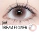A-DREAM FLOWER PINK COLOR SOFT CONTACT LENS (2PCS/PAIR)