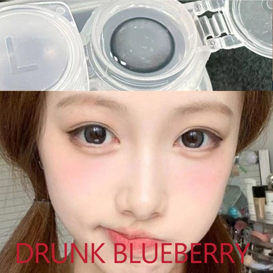 B-DRUNK BLUEBERRY COLOR SOFT CONTACT LENS (2PCS/PAIR)