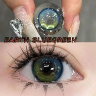 B-EARTH BLUEGREEN COLOR CONTACT LENS (2PCS/PAIR)