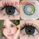 B-EARTH BLUEGREEN COLOR CONTACT LENS (2PCS/PAIR)