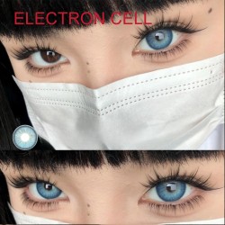 B-ELECTRON CELL BLUE COLOR SOFT CONTACT LENS (2PCS/PAIR)