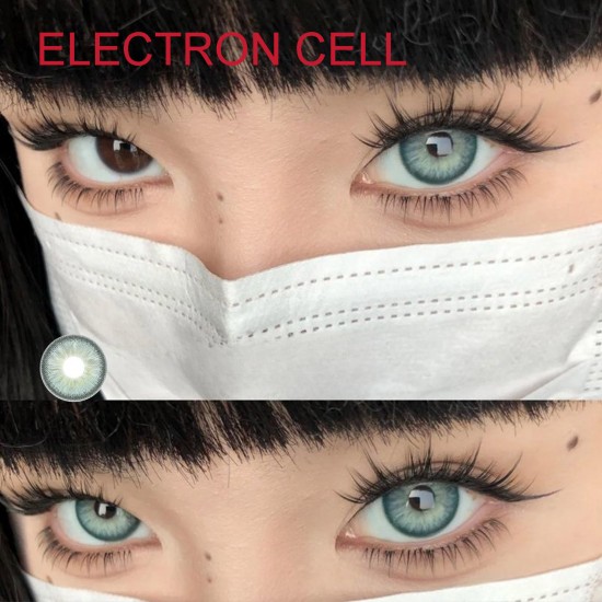 B-ELECTRON CELL GREEN COLOR SOFT CONTACT LENS (2PCS/PAIR) B-ELECTRON CELL GREEN COLOR SOFT CONTACT LENS (2PCS/PAIR)