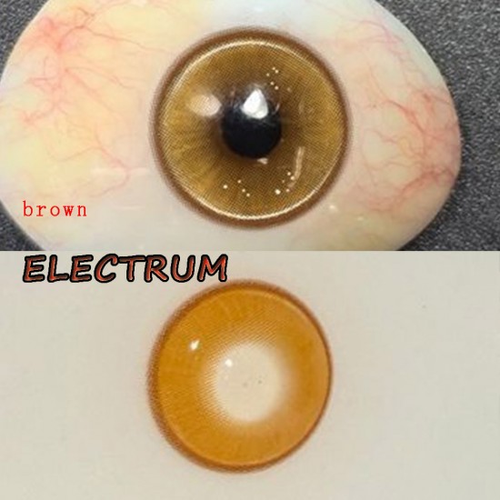 B-ELECTRUM BROWN COLOR SOFT CONTACT LENS (2PCS/PAIR) B-ELECTRUM BROWN COLOR SOFT CONTACT LENS (2PCS/PAIR)