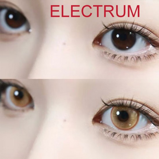 B-ELECTRUM BROWN COLOR SOFT CONTACT LENS (2PCS/PAIR) B-ELECTRUM BROWN COLOR SOFT CONTACT LENS (2PCS/PAIR)