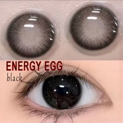 B-ENERGY EGG BLACK COLOR CONTACT LENS (2PCS/PAIR)