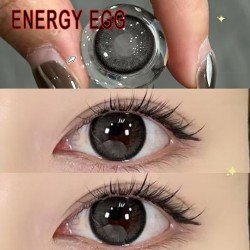B-ENERGY EGG BLACK COLOR CONTACT LENS (2PCS/PAIR)