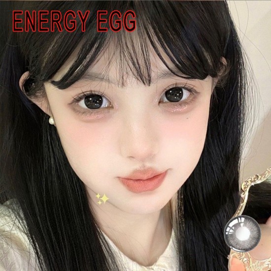 B-ENERGY EGG BLACK COLOR CONTACT LENS (2PCS/PAIR)