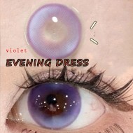 B-EVENING DRESS VIOLET COLOR SOFT CONTACT LENS (2PCS/PAIR)